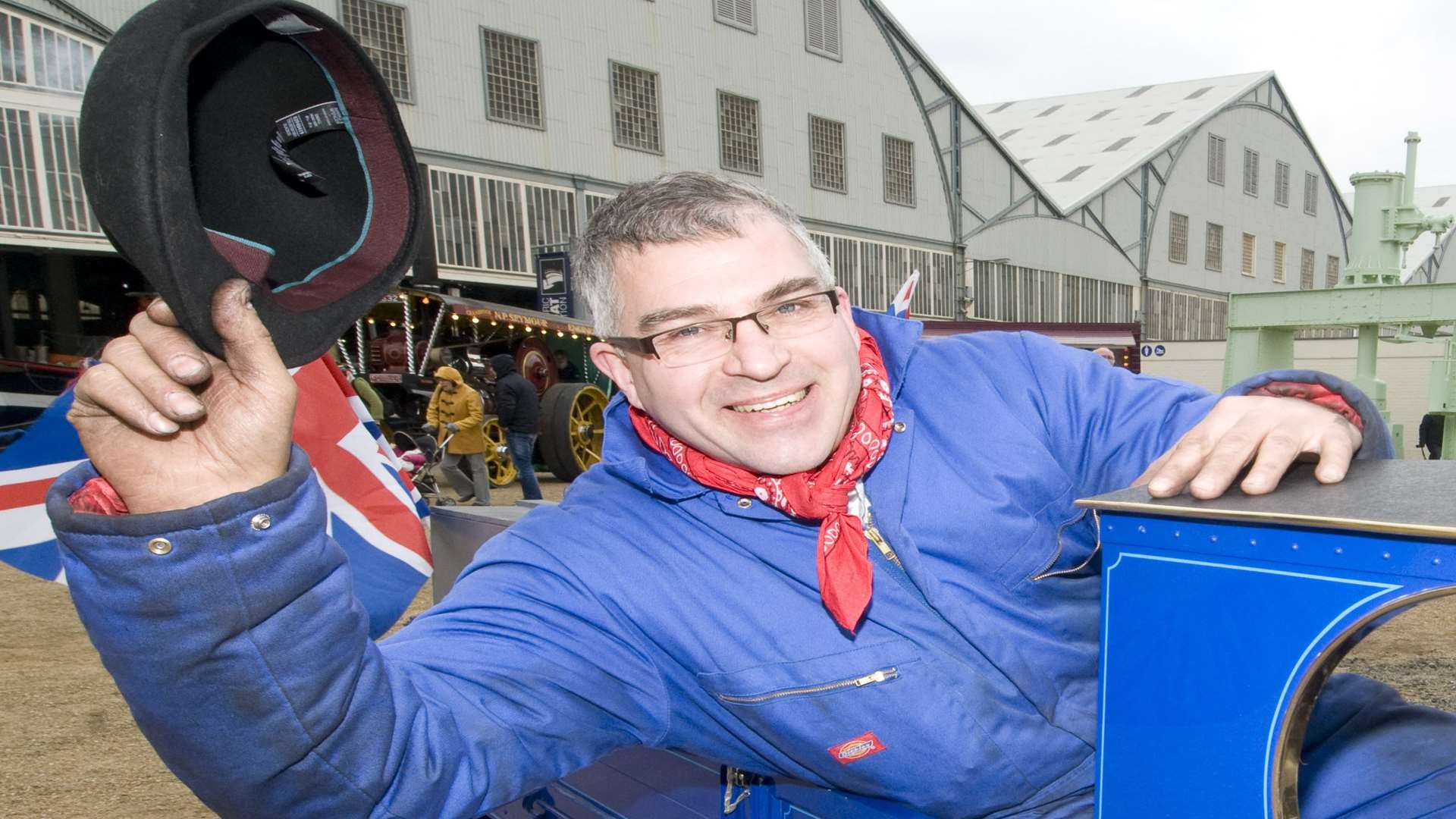 Ian Day spent six years building the steam engine from scratch