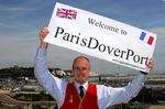 Brian Rees of P&amp;O Ferries with the suggested new name for the port.