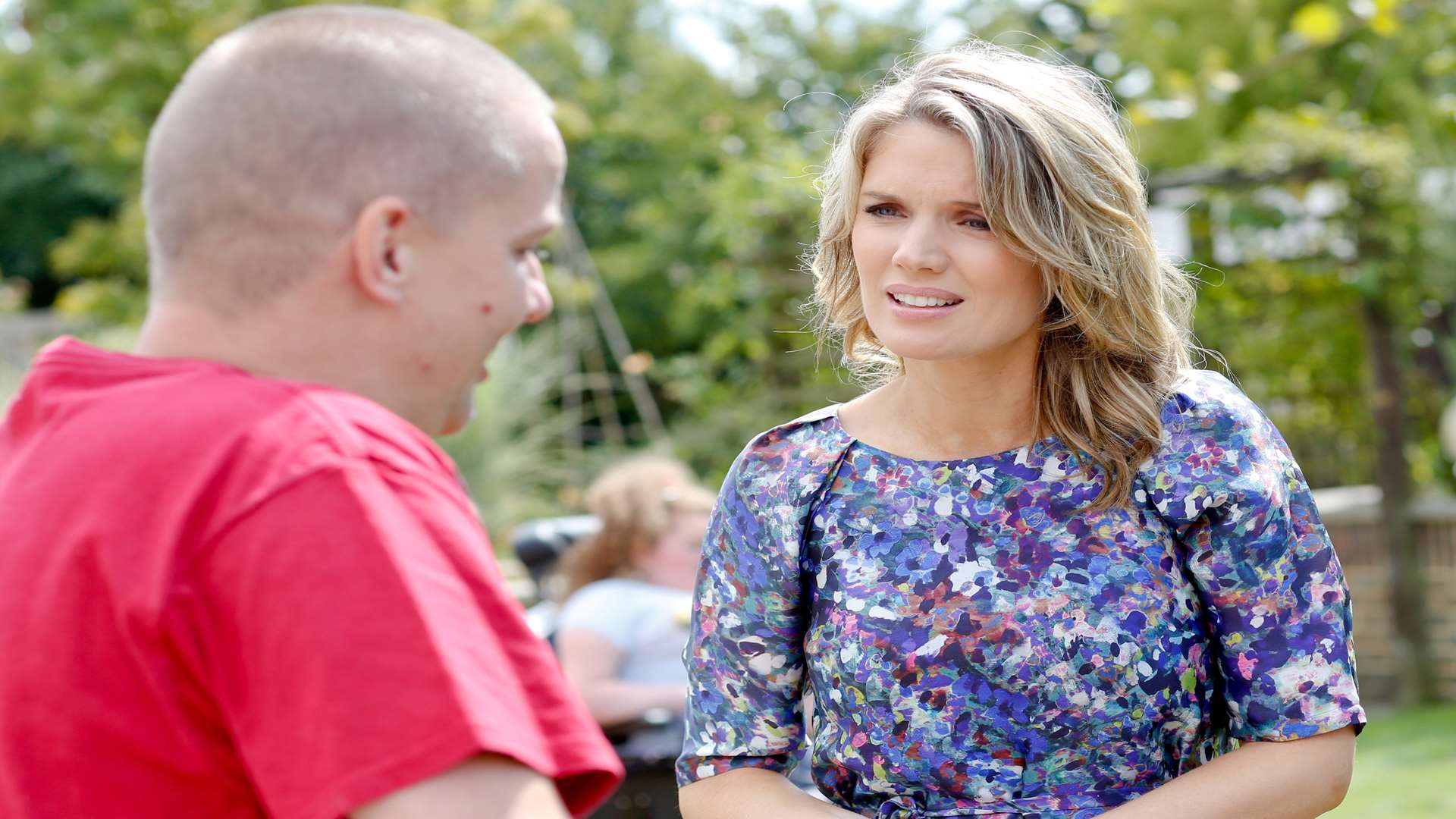 Charlotte Hawkins at the ellenor family fun day