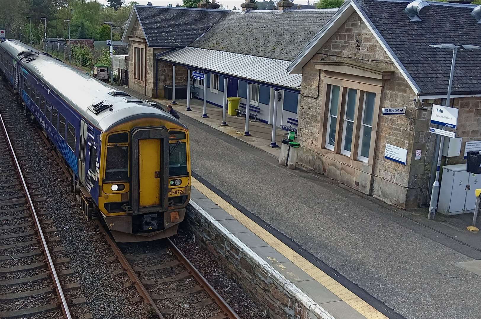 Train services users may also be affected