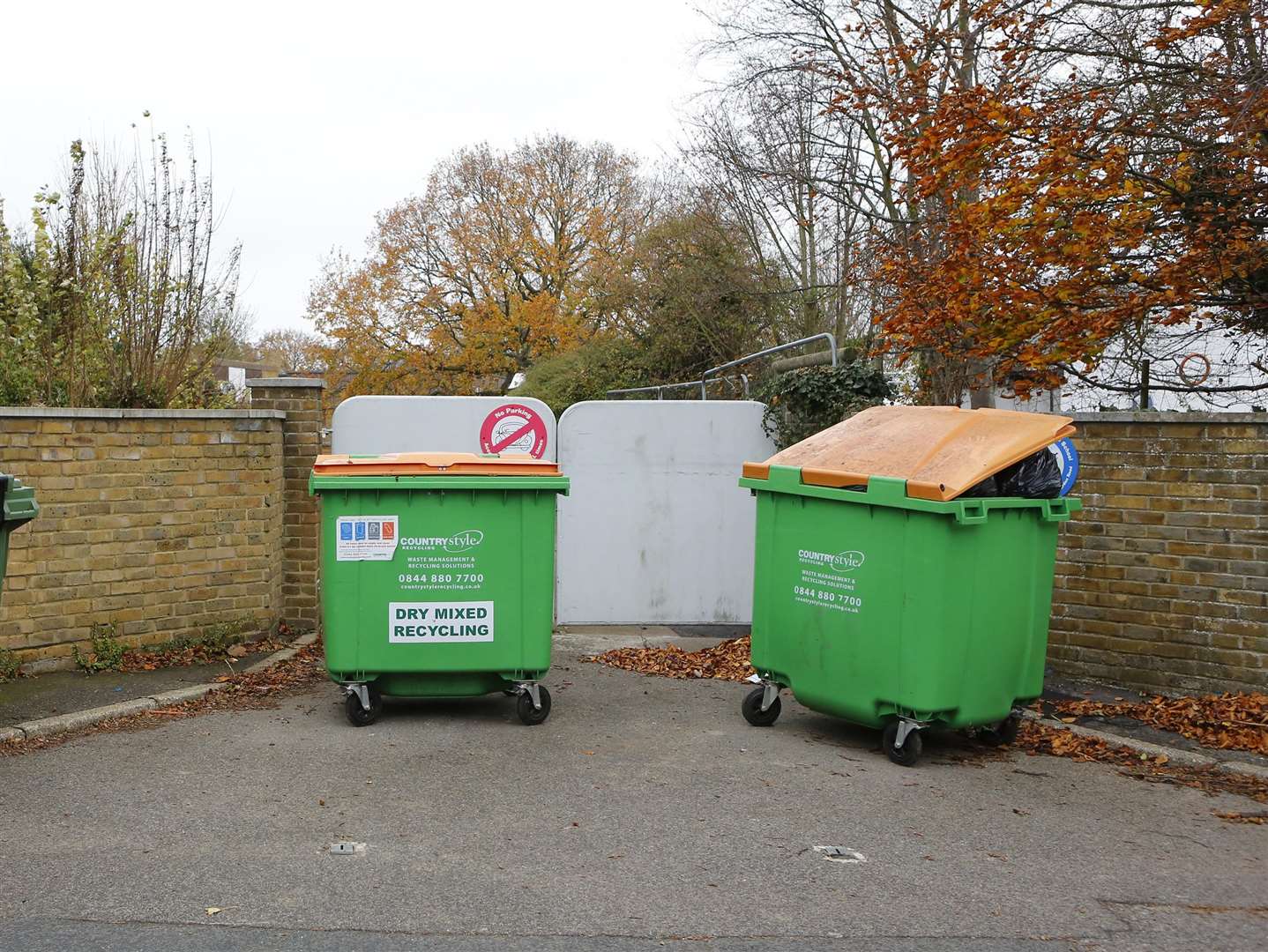 The High Street entrance to Eastchurch Primary School