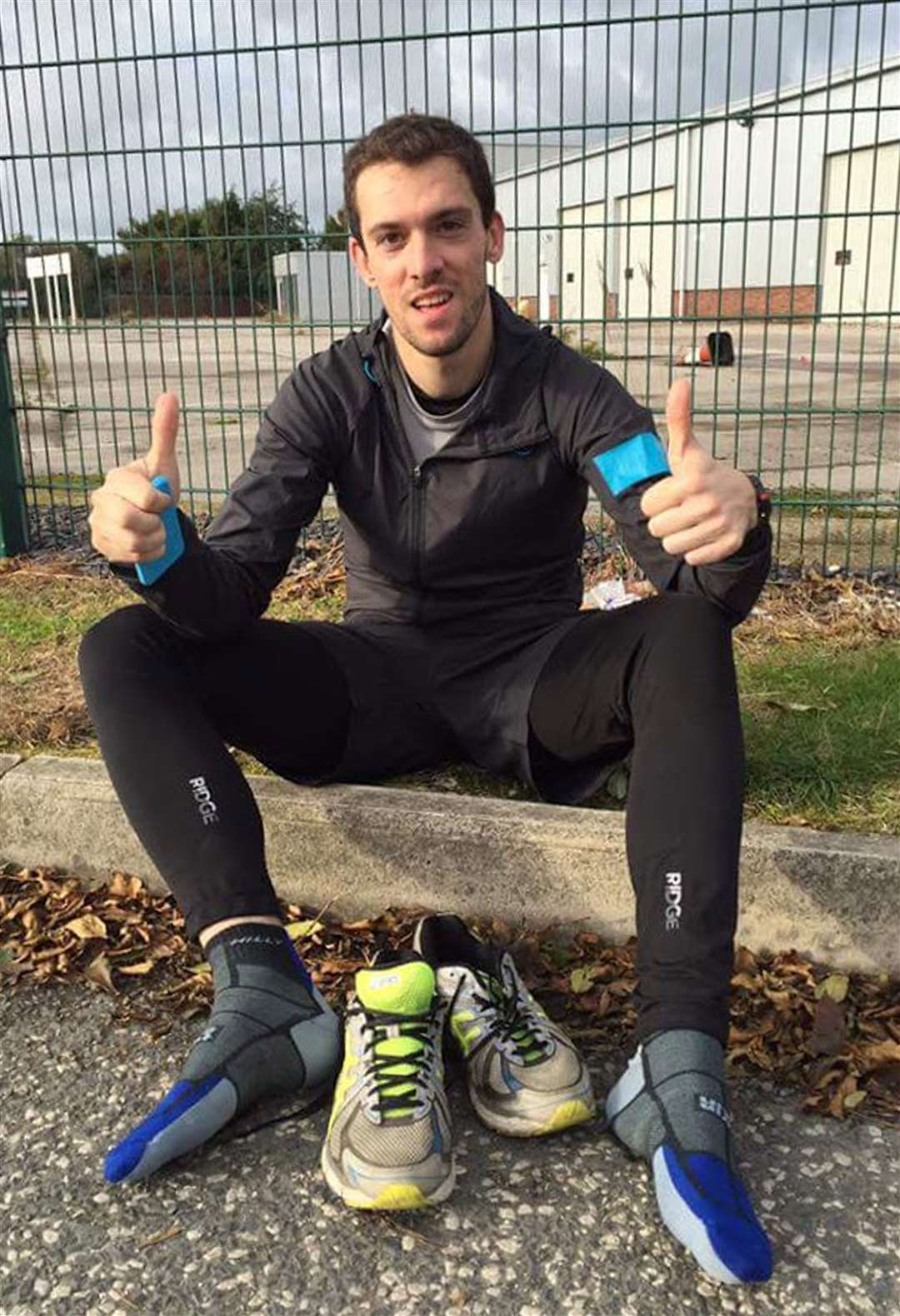 Chris Devine ran five marathons in five days for Joseph’s Goal in 2016 (Chris Devine)