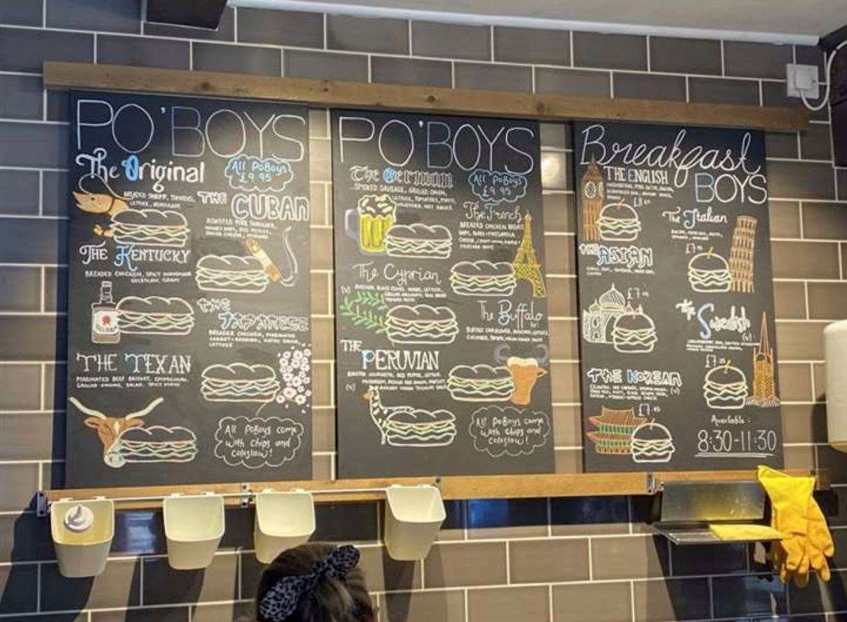 Po'Boys in Canterbury High Street has suddenly closed