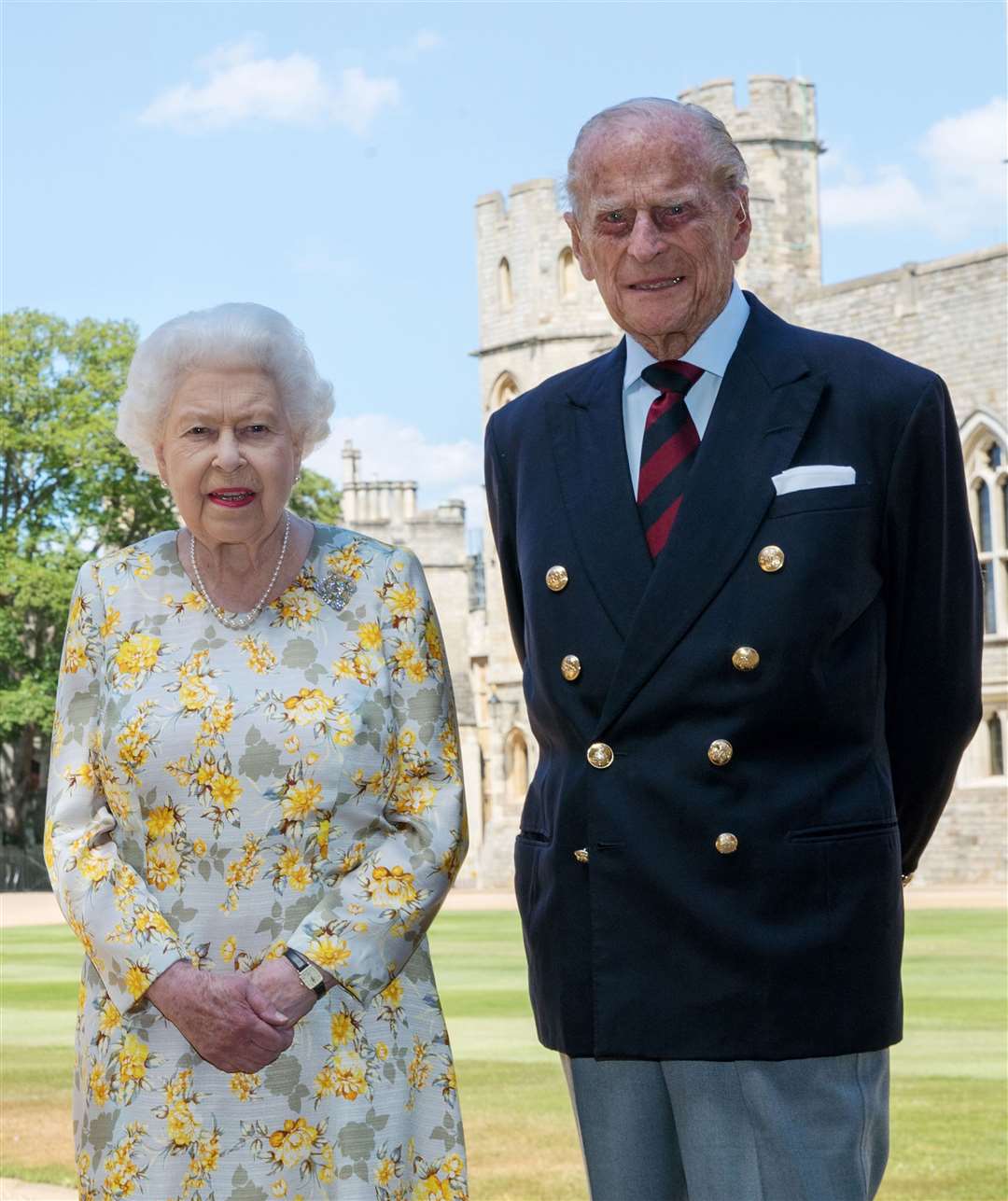 The Queen and Philip pictured to mark the duke’s 99th birthday (Steve Parsons/PA)