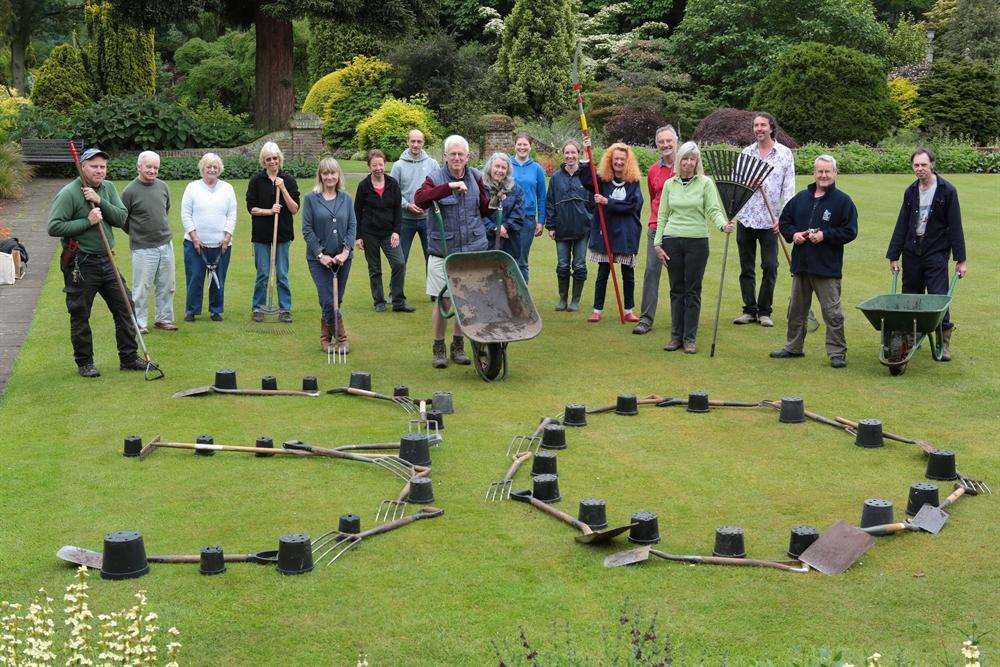 The garden is celebrating the 30th anniversary of its volunteer week.