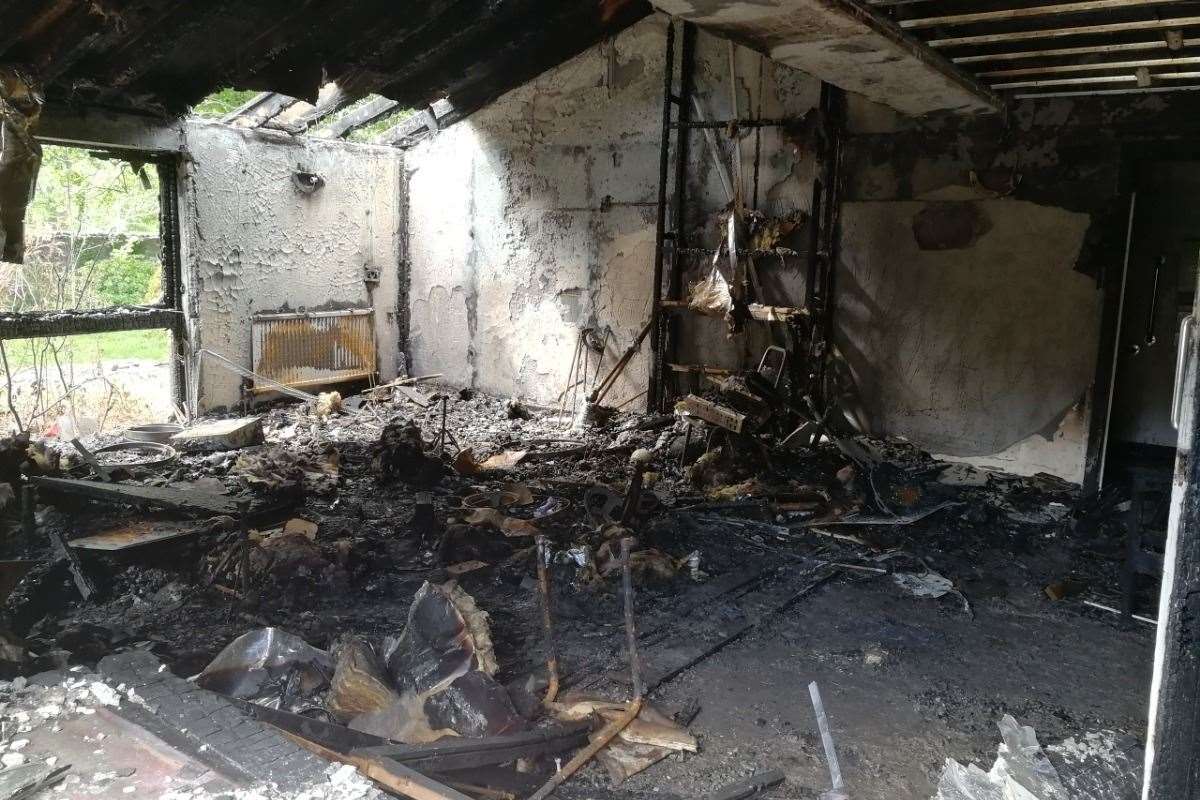 Broadstairs band Thousand Army is appealing for help after their practice room and equipment was destroyed by a fire (11869883)