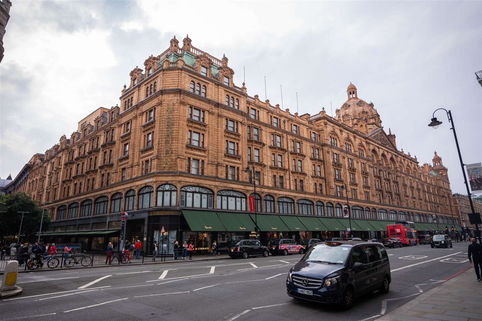 The Harrods department store in Knightsbridge, central London (James Manning/PA)