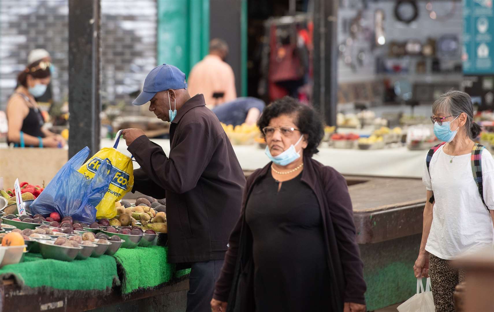 Leicester Market (Joe Giddens/PA)