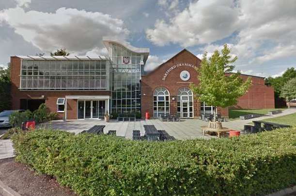 Dartford Grammar is increasing its intake of local children who pass the Kent Test. Picture: Google