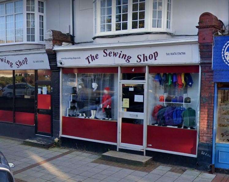 The Sewing Shop closed last year. Picture: Google