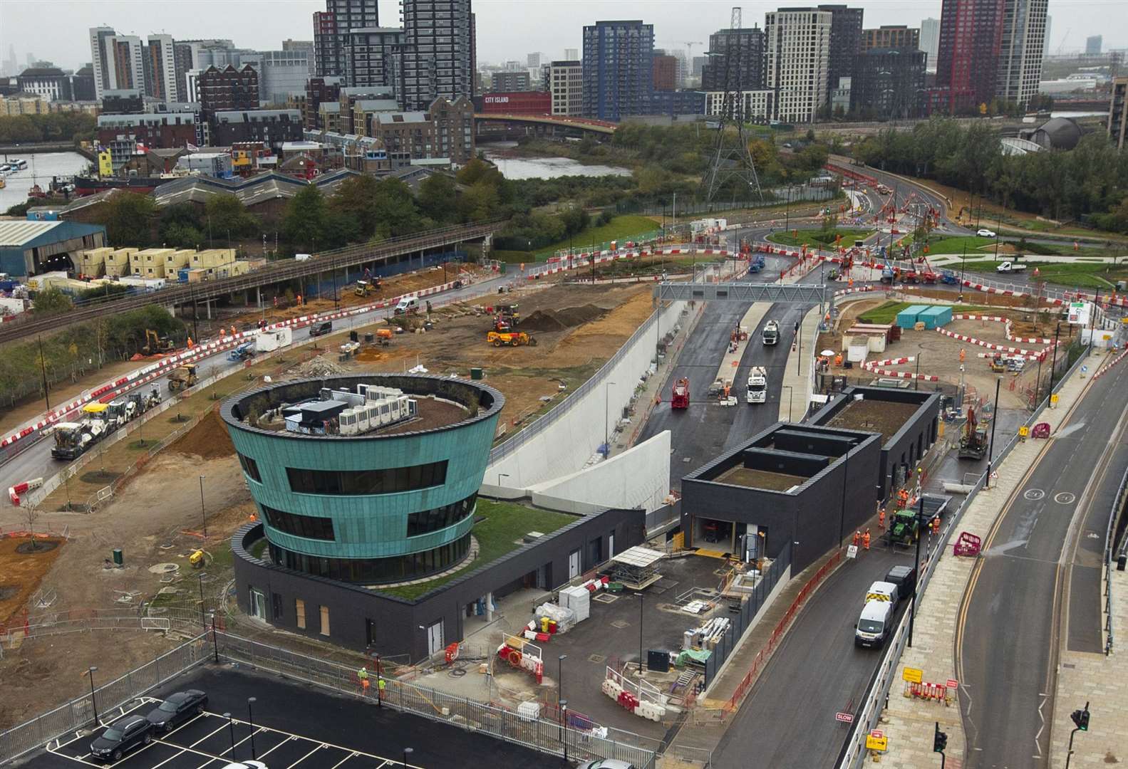 The Silvertown Tunnel is almost complete. Picture: TfL