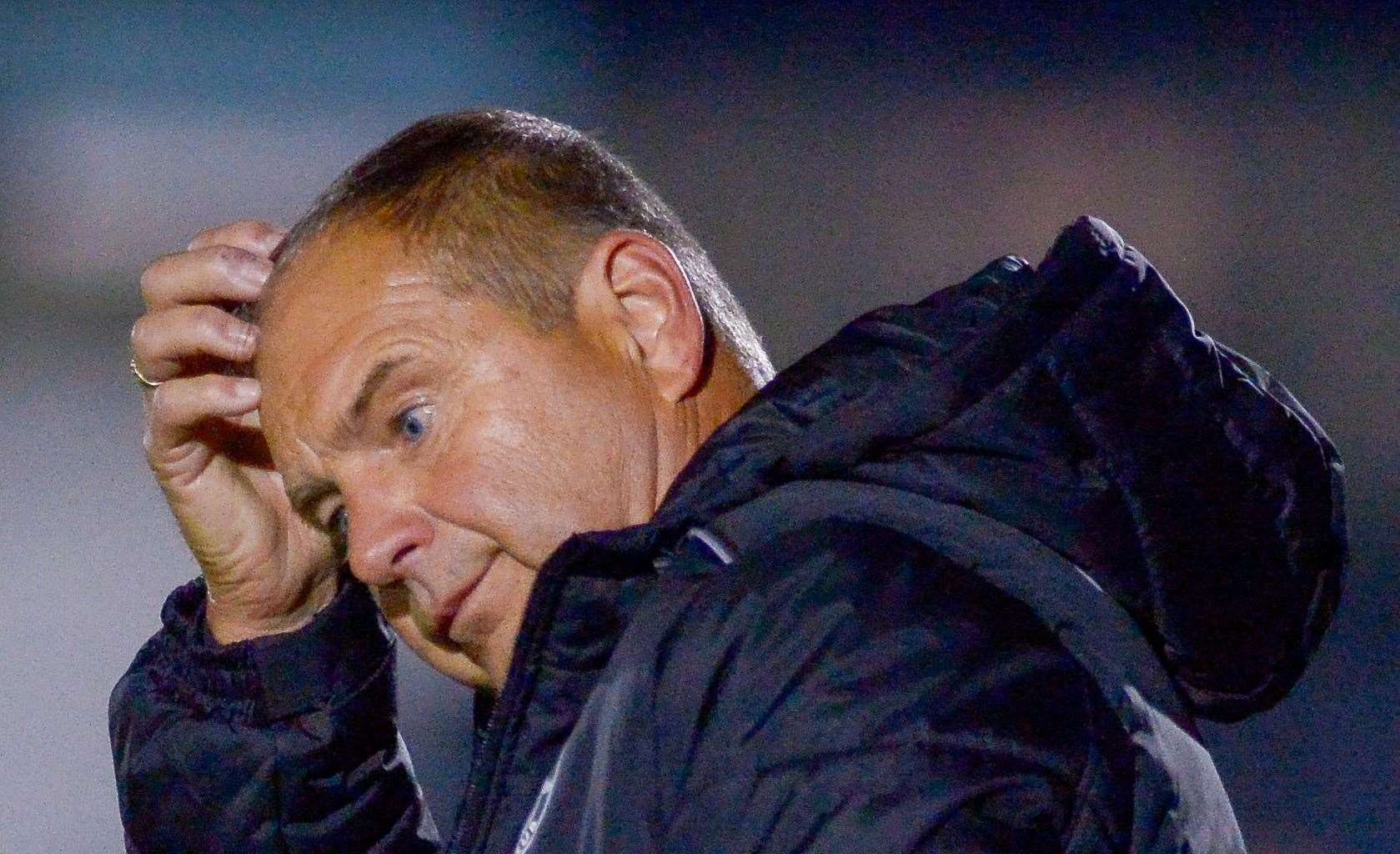 Herne Bay manager Steve Lovell. Picture: Stuart Watson