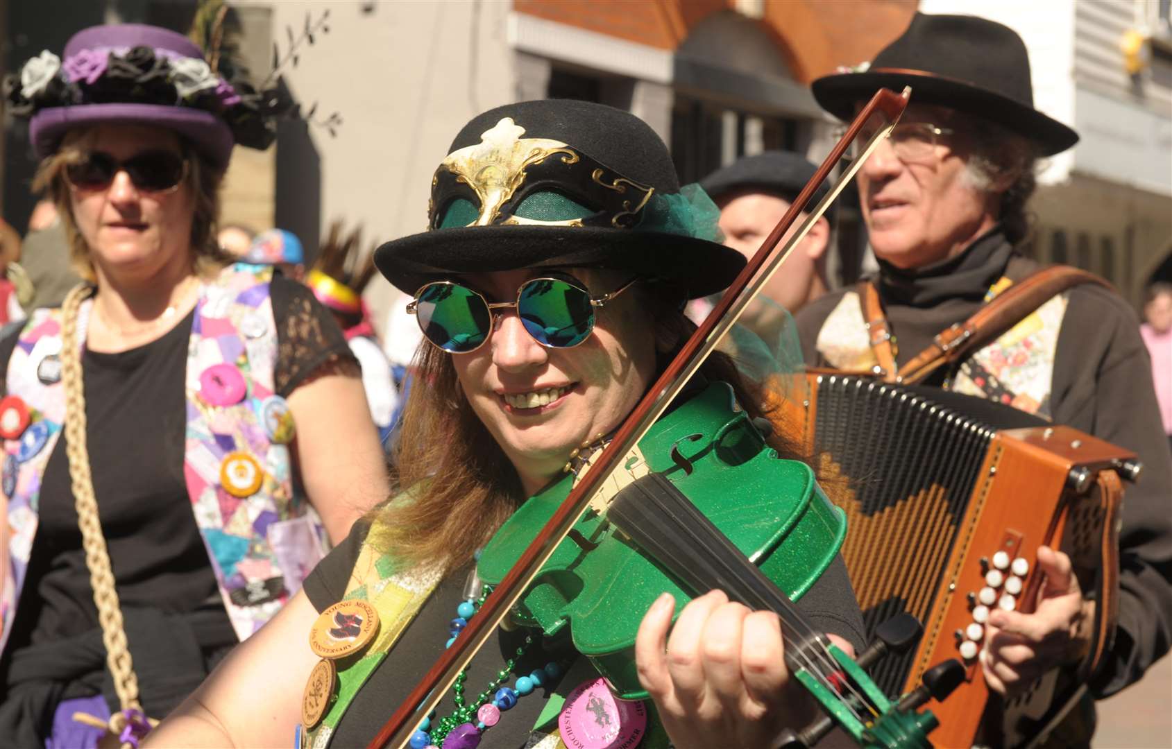 The Sweeps Festival is held in Rochester High Street Picture: Steve Crispe