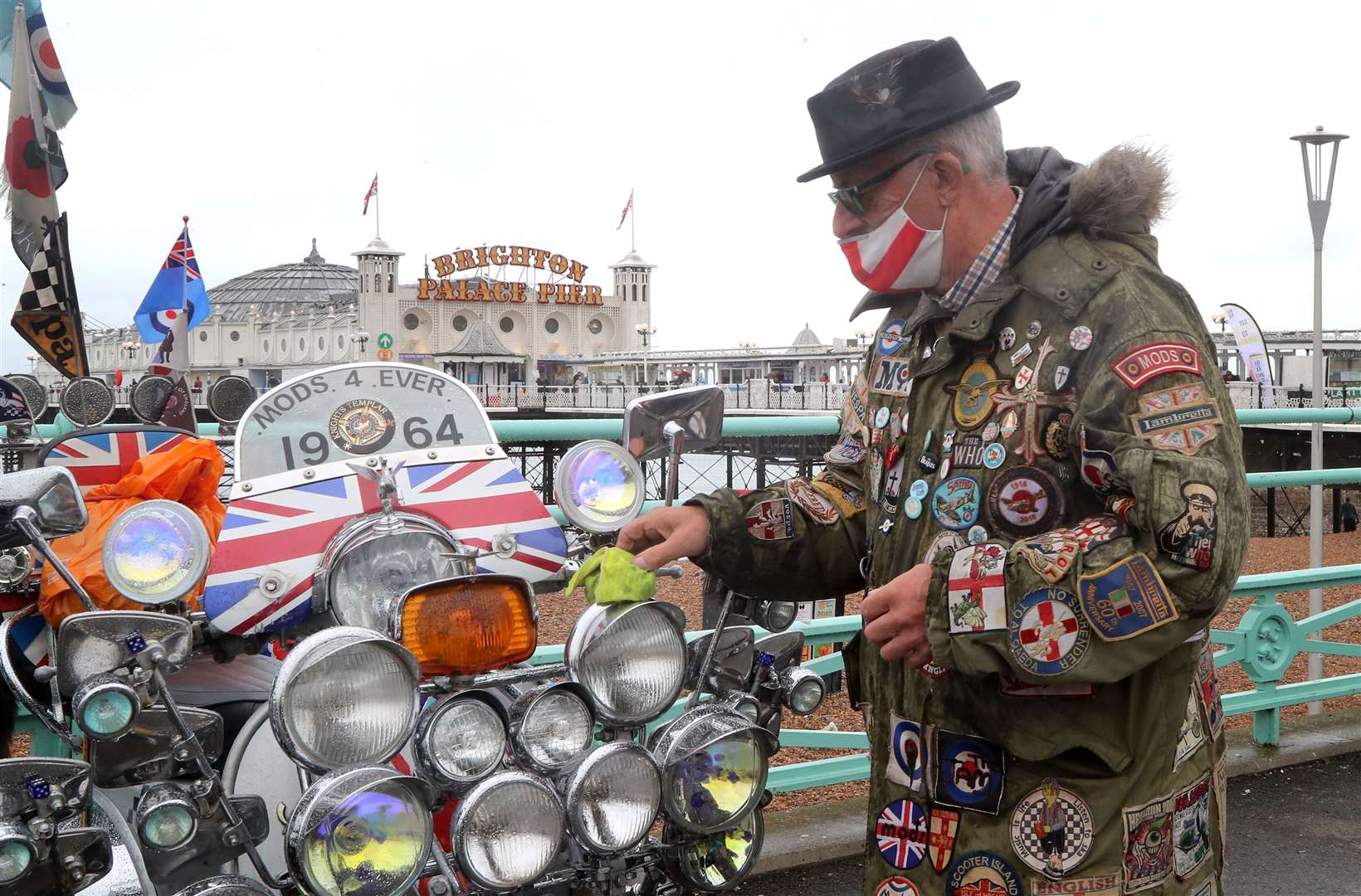 Mods and rockers want the road to be reopened (Gareth Fuller/PA)