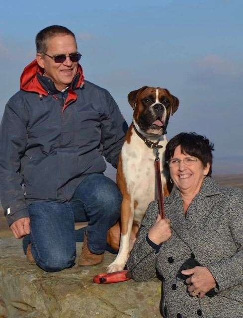 Bridget Palmer (right) a staff nurse at Clitheroe Community Hospital, who died on December 29 (East Lancashire Hospitals NHS Trust)