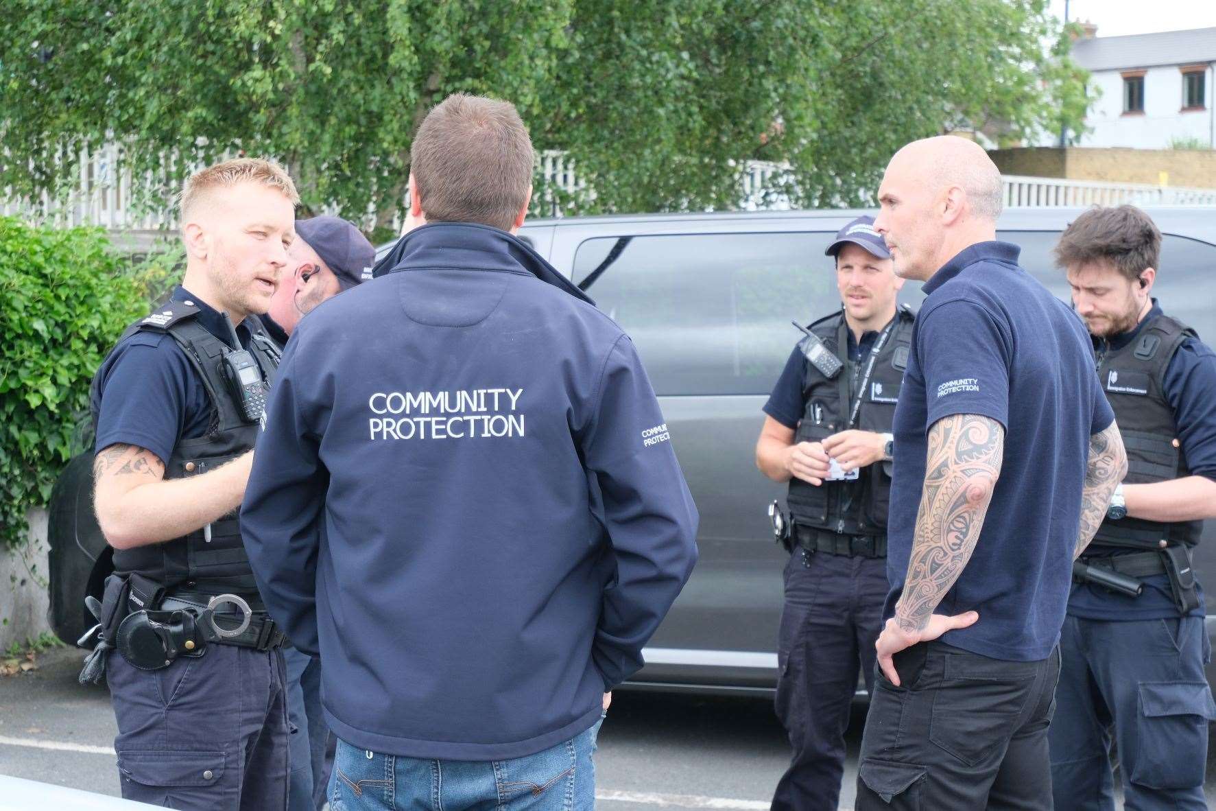 A joint enterprise raid was carried out by Maidstone council, Kent Police, the fire service and the Home Office. Picture: MBC