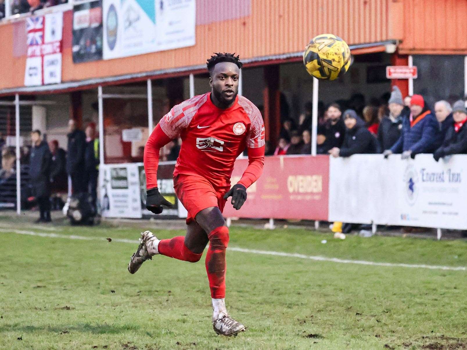 Aaron Barnes has joined Ramsgate after a season at Hythe. Picture: Helen Cooper