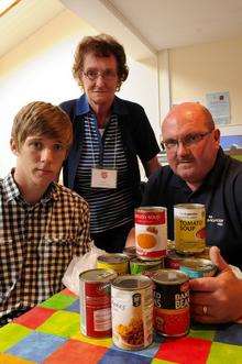 Staff at Salvation Army in Canterbury