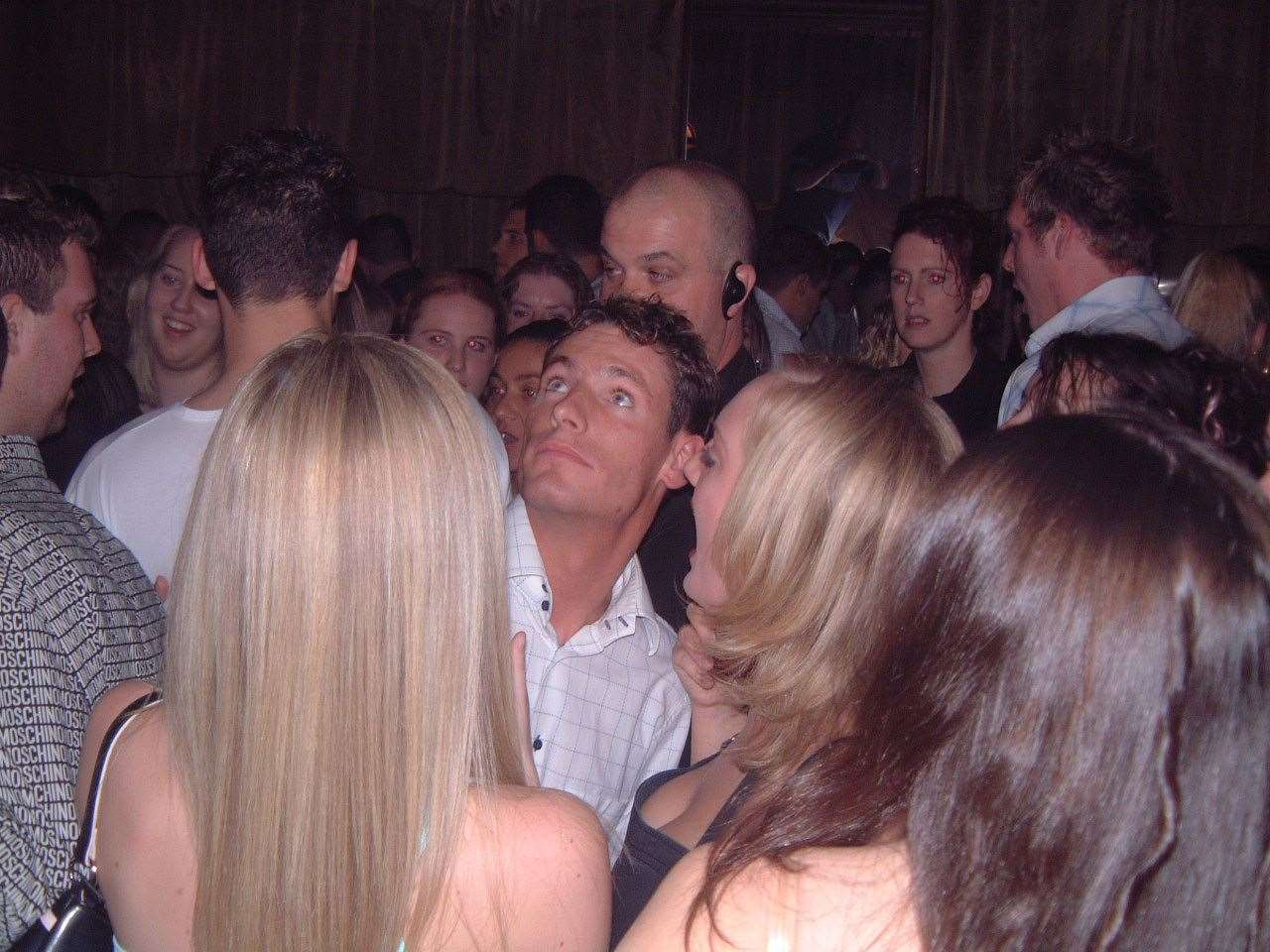 Eastenders actor Dean Gaffney on the d-floor at Ikon in 2002. Picture: Karl Hernandez