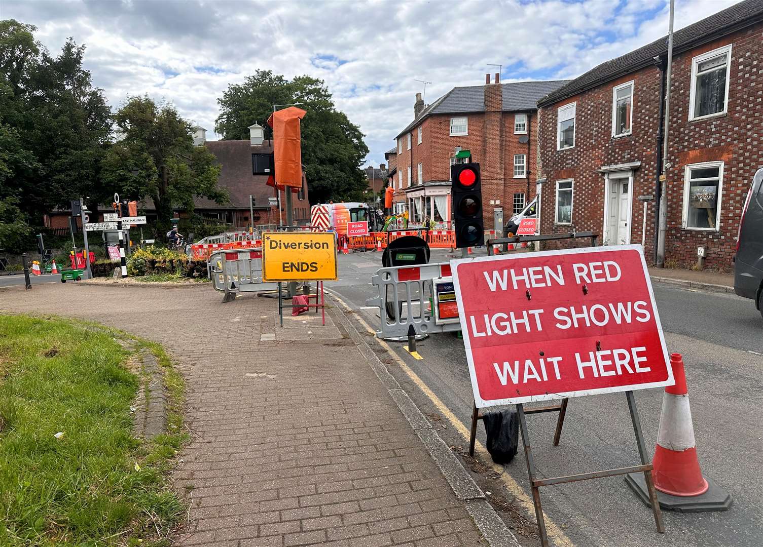 It is not yet known how long the roads will be closed for