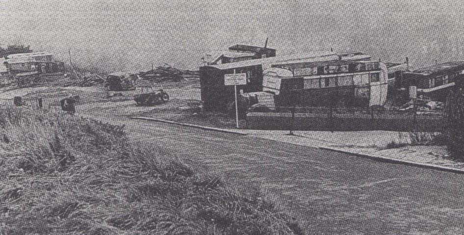 The former Gypsy encampment in Ash Tree Lane in Chatham