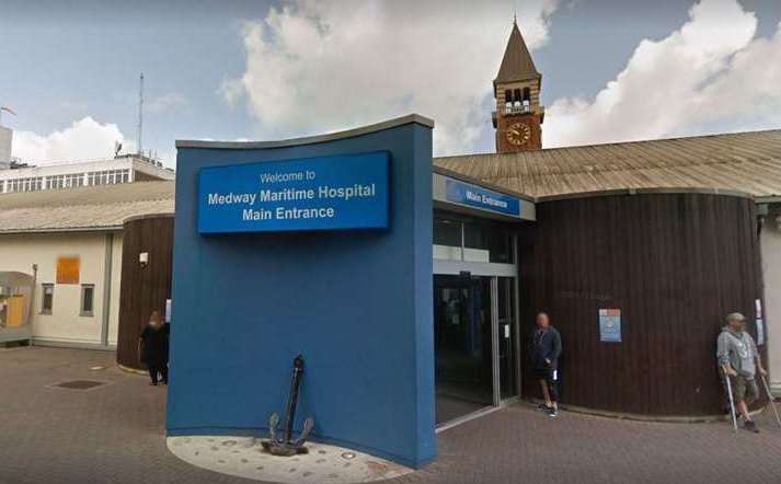 Medway Maritime Hospital in Gillingham