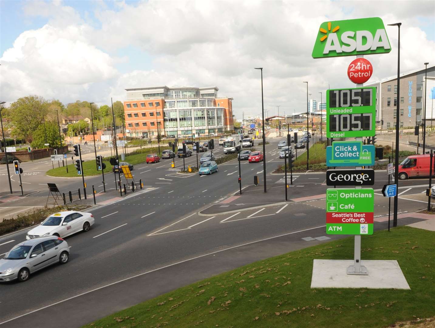 Pier Road, Gillingham. Stock image: Steve Crispe