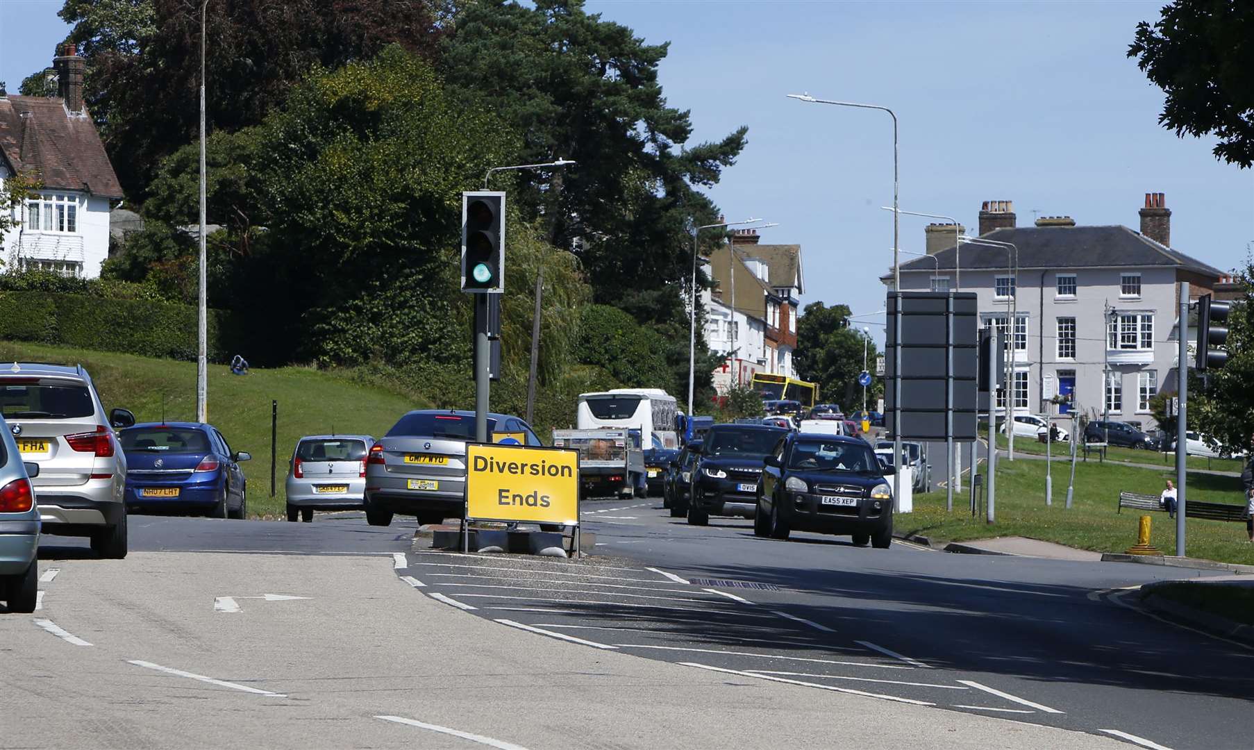 Miss Goacher was found in a grassy area off Church Road, Tunbridge Wells Picture: Andy Jones