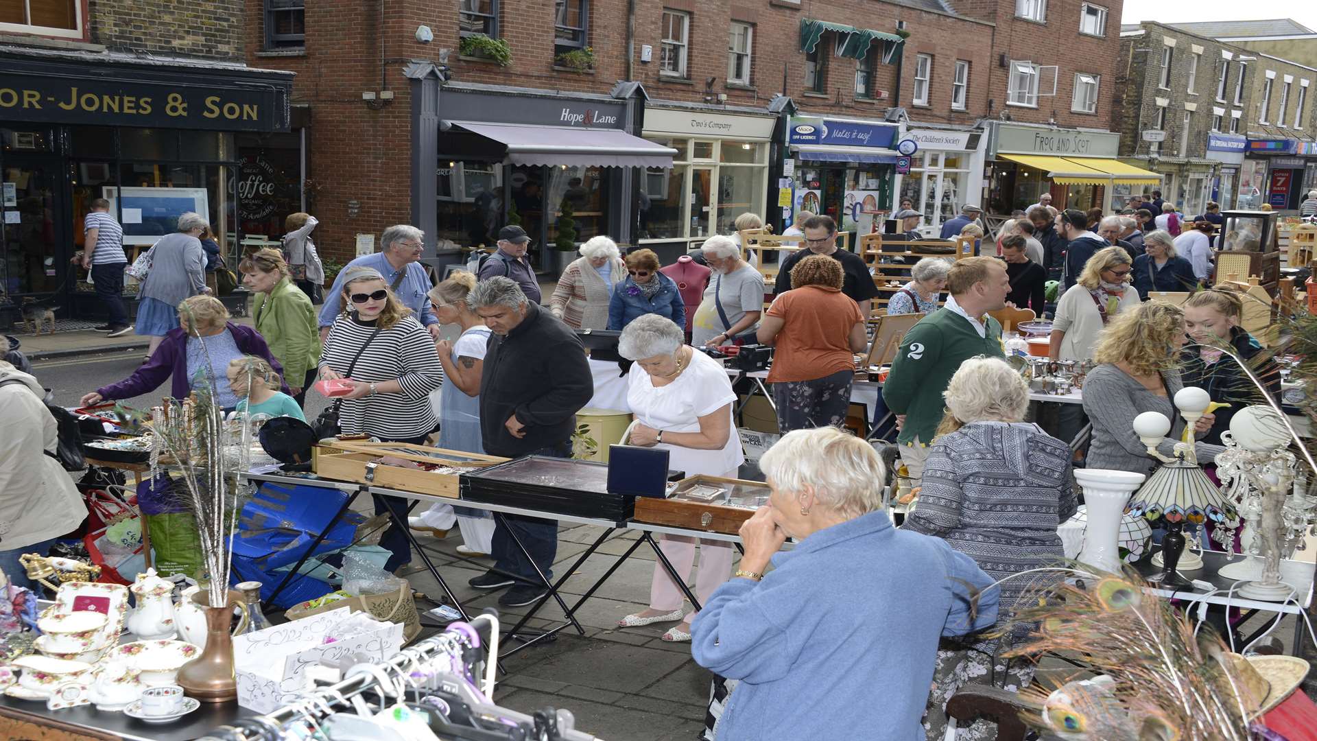 The Braderie in Deal High Street