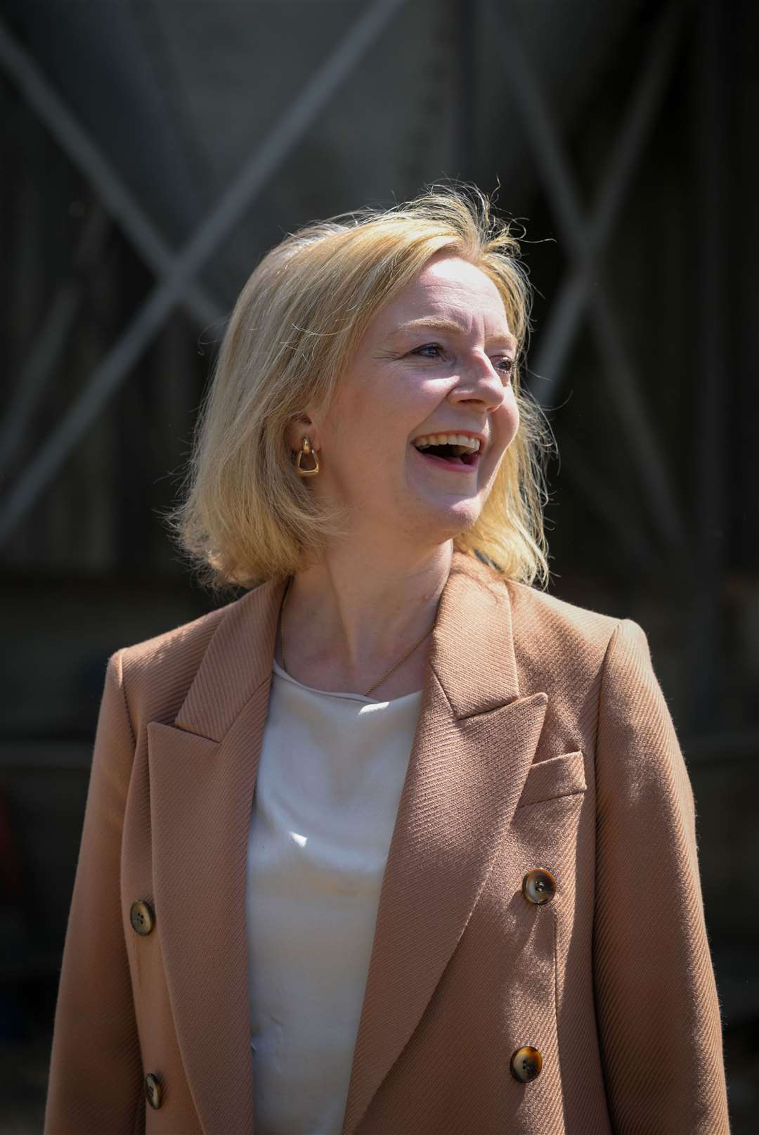 Liz Truss performed a U-turn over a plan for regional pay deals (Finnbarr Webster/PA)