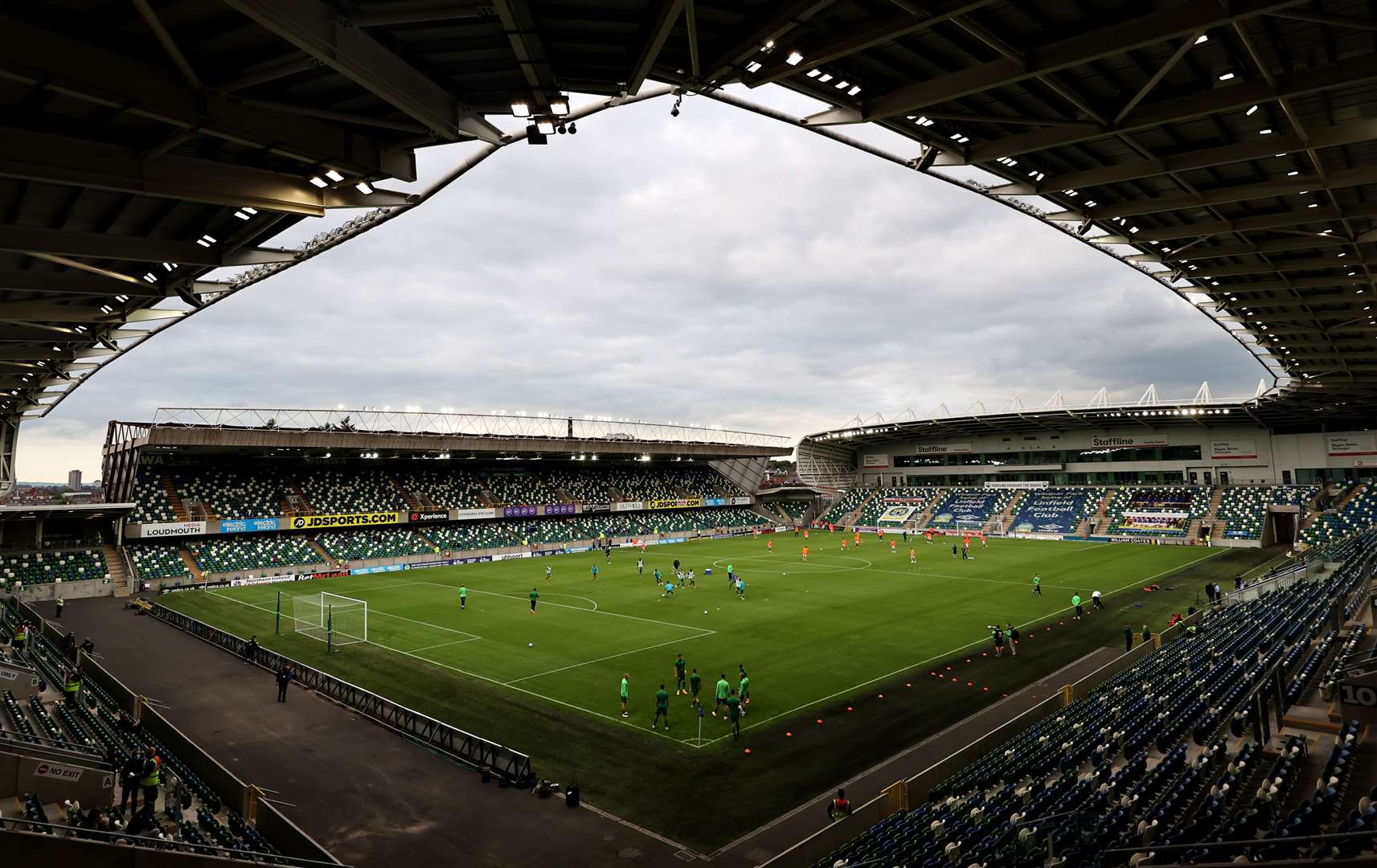 The Uefa Super Cup is being staged at Windsor Park in Belfast on August 11 (Liam McBurney/PA)