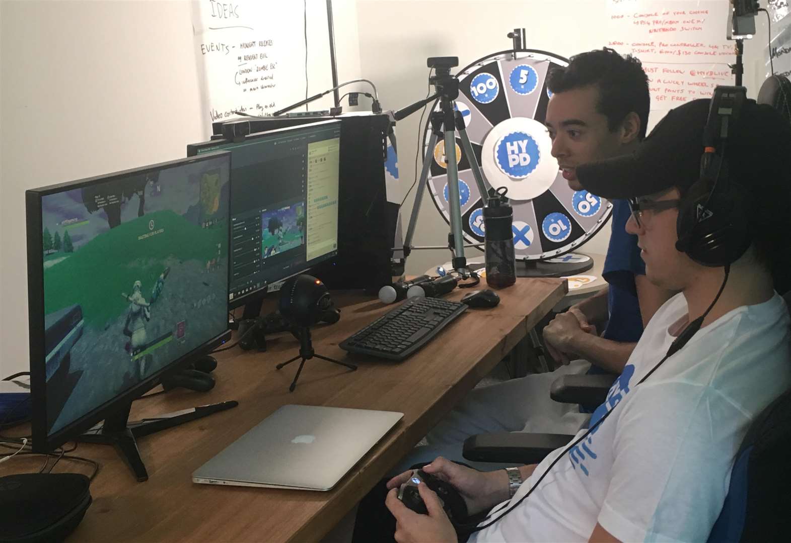 Playing computer games for a living at HYPD Gaming