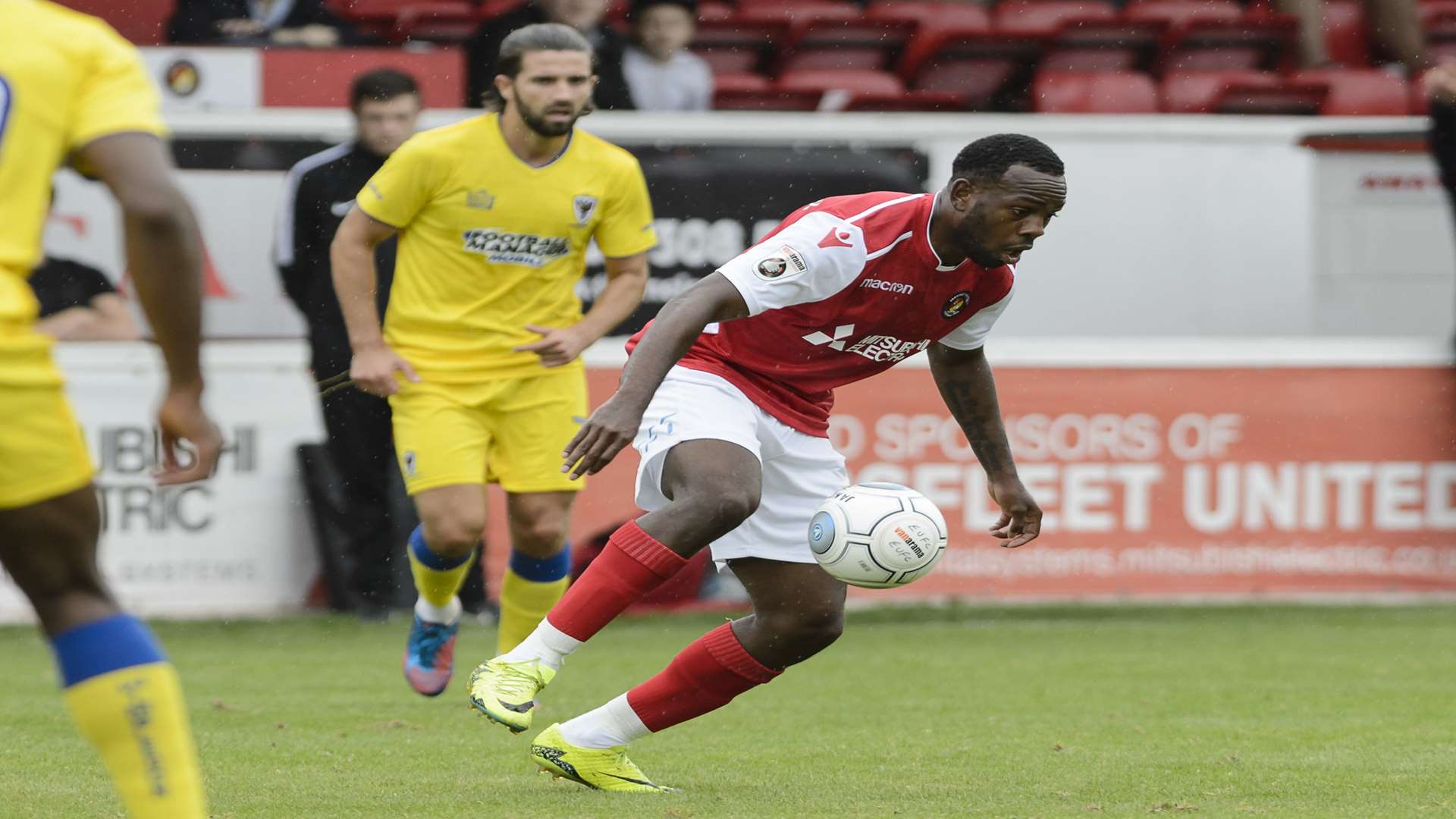 Former Brentford and Gillingham midfielder Myles Weston is one of six players Ebbsfleet signed this summer Picture: Andy Payton