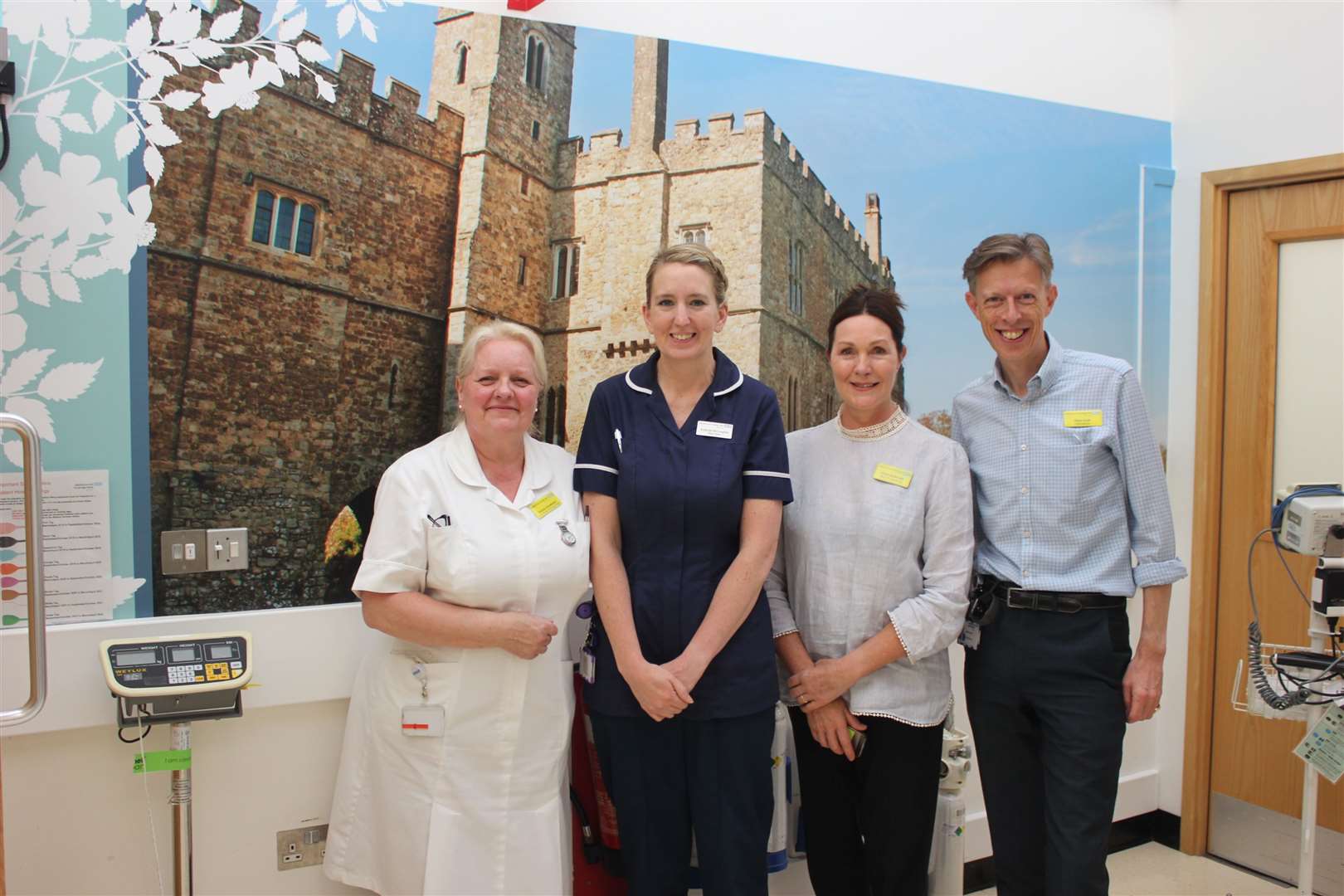 A Maidstone Hospital ward has undergone a makeover to help create a more welcoming environment for young people battling illness. Pictures: Teenage Cancer Trust (12903426)