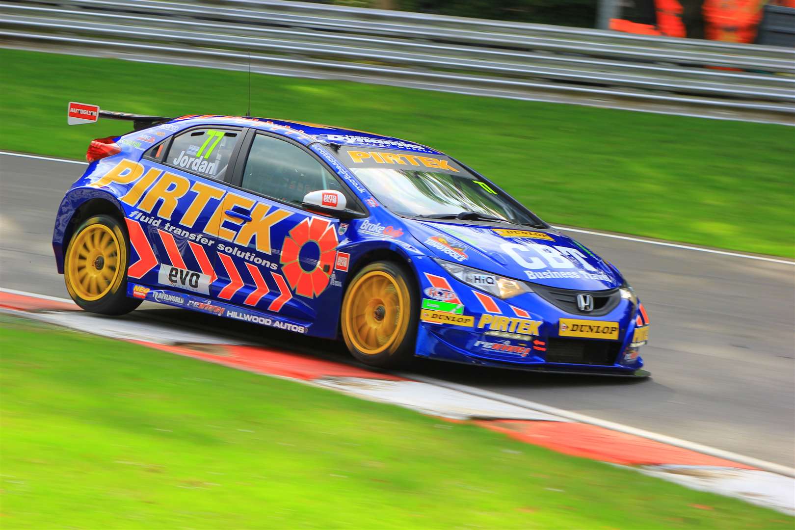 Andrew Jordan, the current British Touring Car champion will race. Pic - Joe Wright