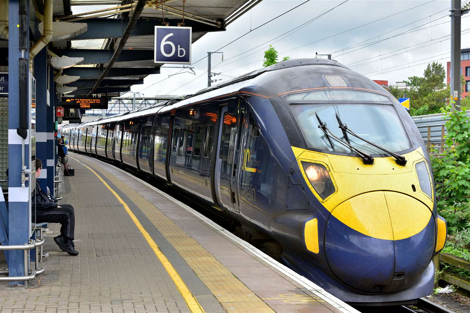 High speed trains can not run between Ashford International and St Pancras. Picture: Southeastern