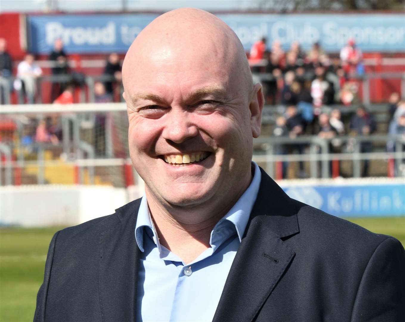 Ebbsfleet chief executive Damian Irvine. Picture: Simon Hildrew