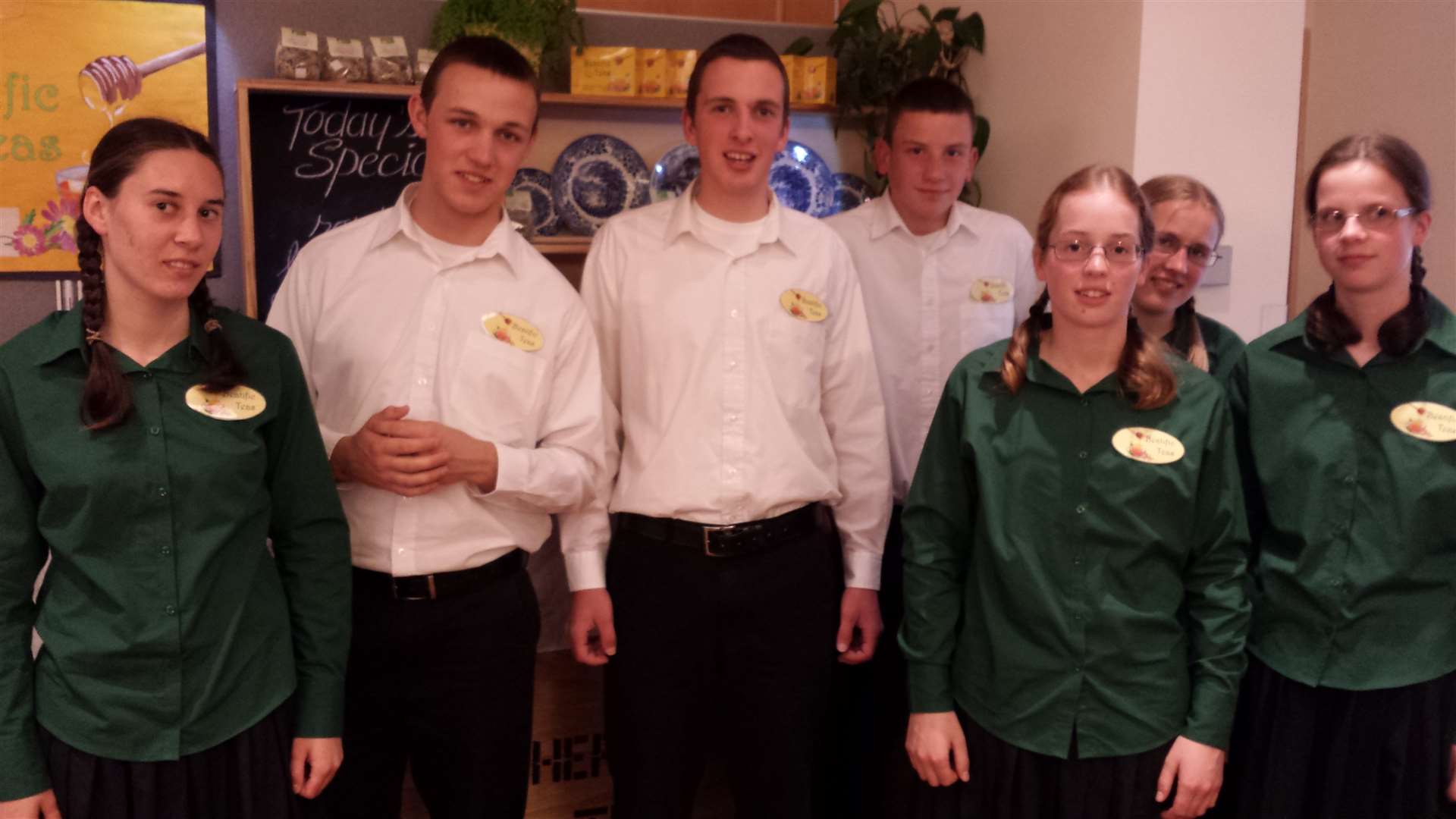 Pupils from Beach Grove Academy set up Beatific Tea