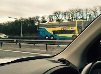 The Travelmasters coach was involved in the Bedfordshire crash in which three people died