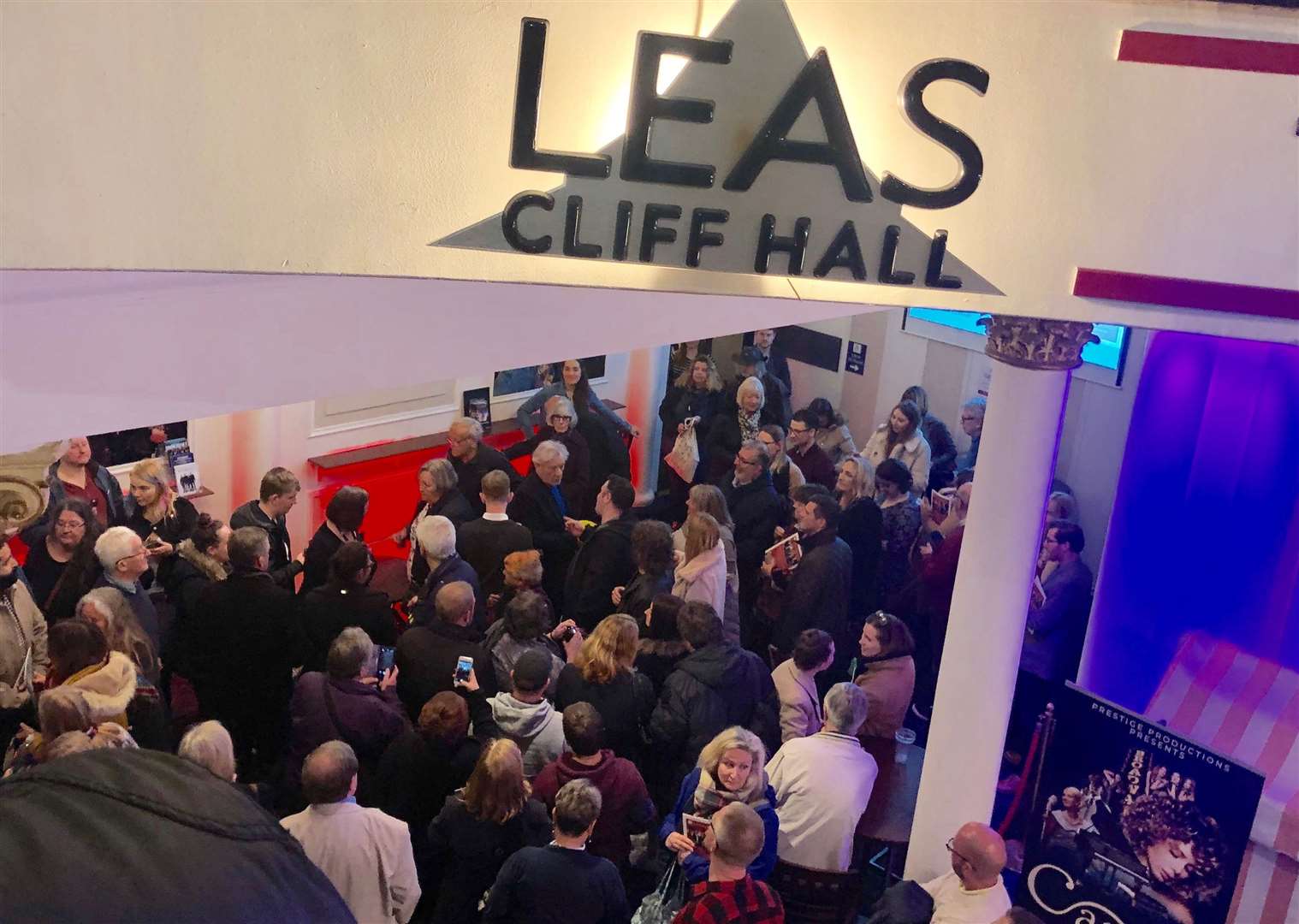 Sir Ian McKellen meets fans in the Leas Cliff Hall foyer (8251907)