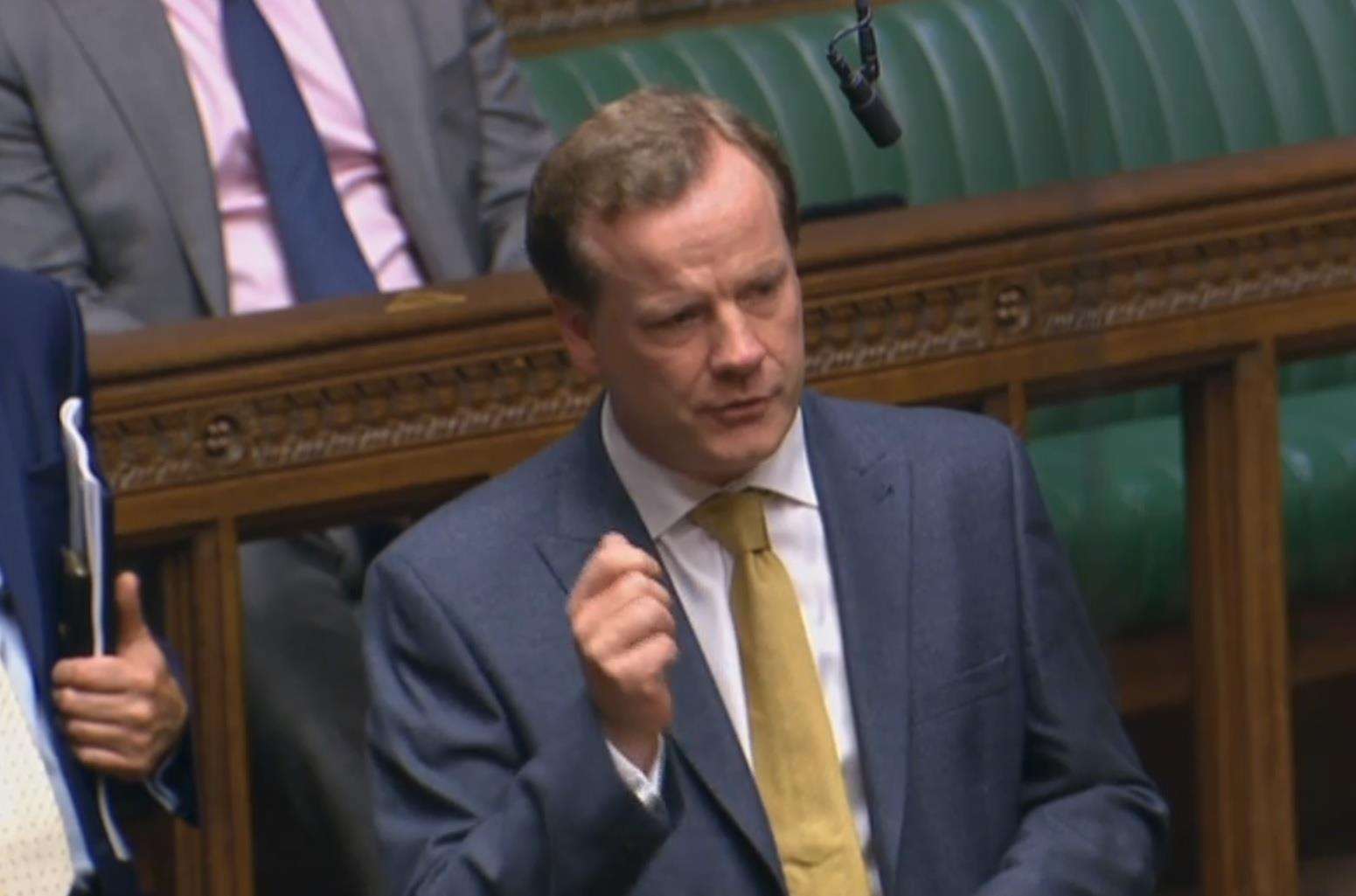 Charlie Elphicke: "Drug related deaths have doubled." Picture supplied by the office of Charlie Elphicke