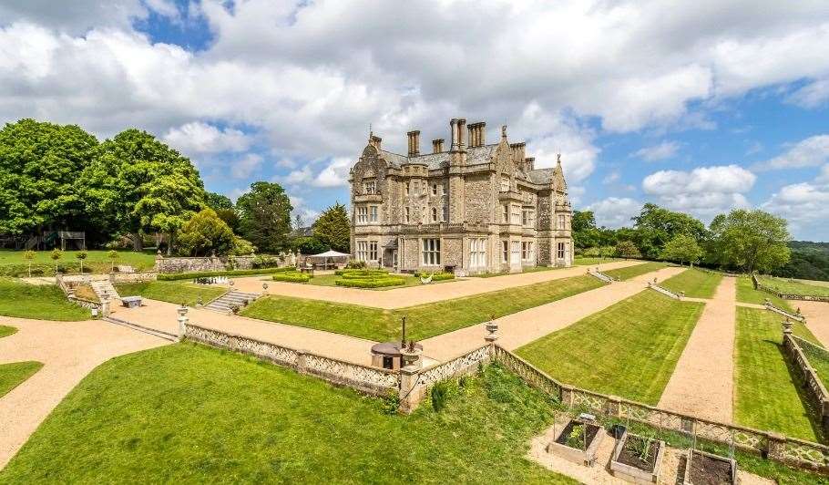 This imposing mansion is a truly grand property. Picture: Hamptons