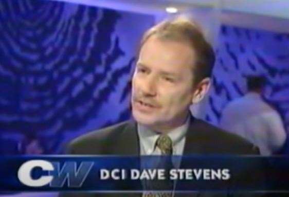 DCI Dave Stevens on CrimeWatch in 1999 making another appeal for information about the un-named woman
