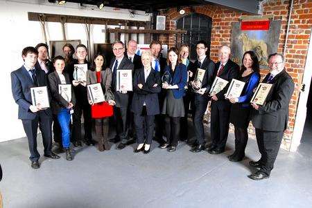 Winners at the Kent Media Awards