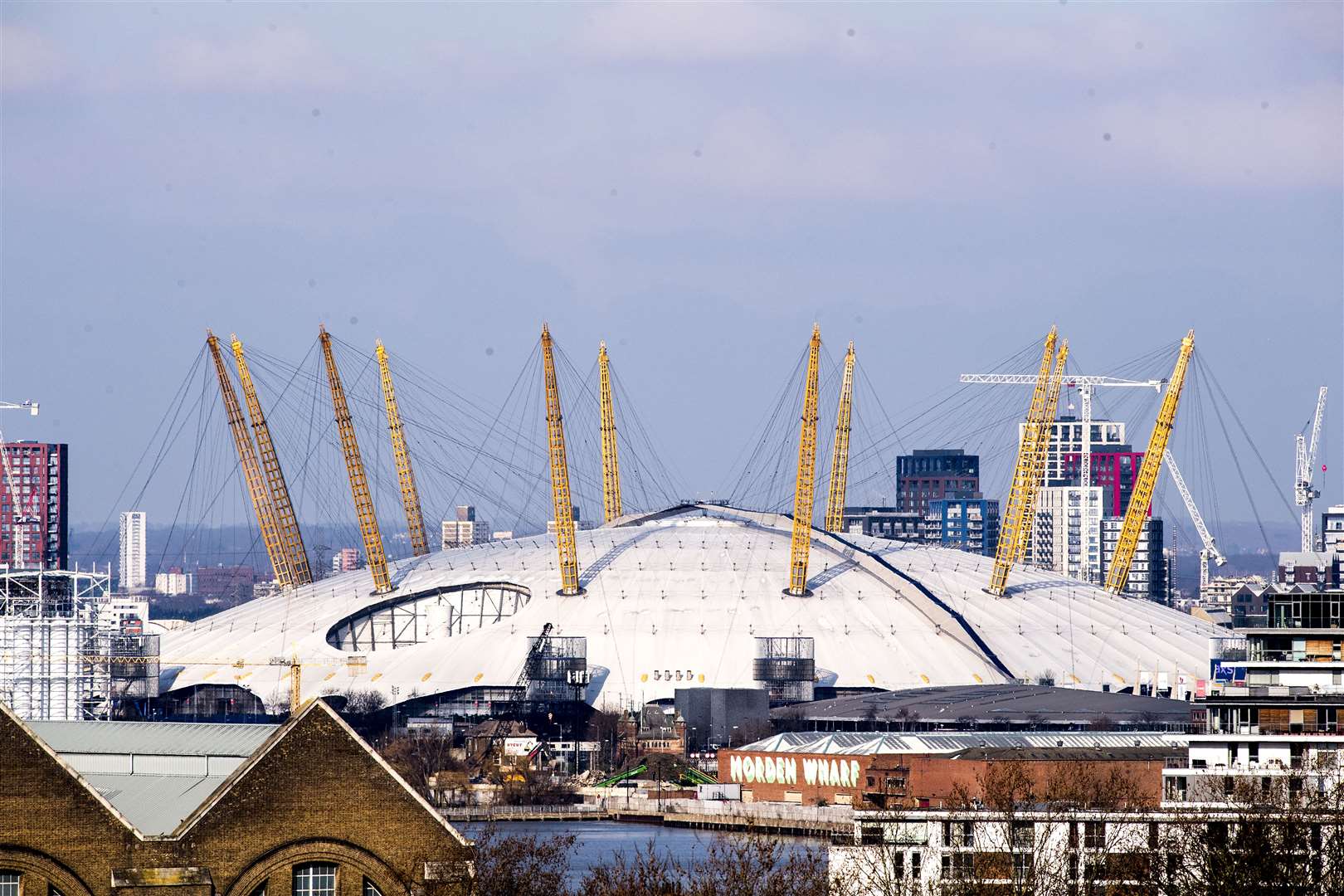 The Millennium Dome has been given a second life as The O2 (Ian West/PA)