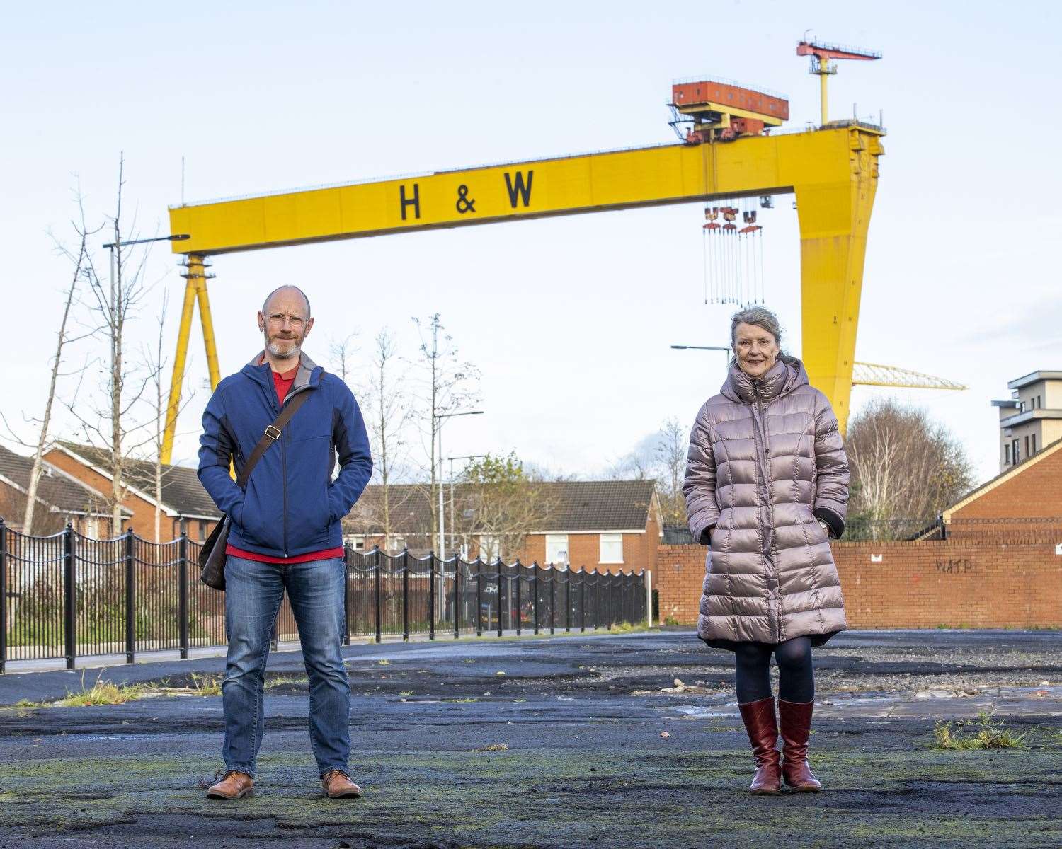 Richard Guthrie and Carmel Duggan (Liam McBurney/PA)