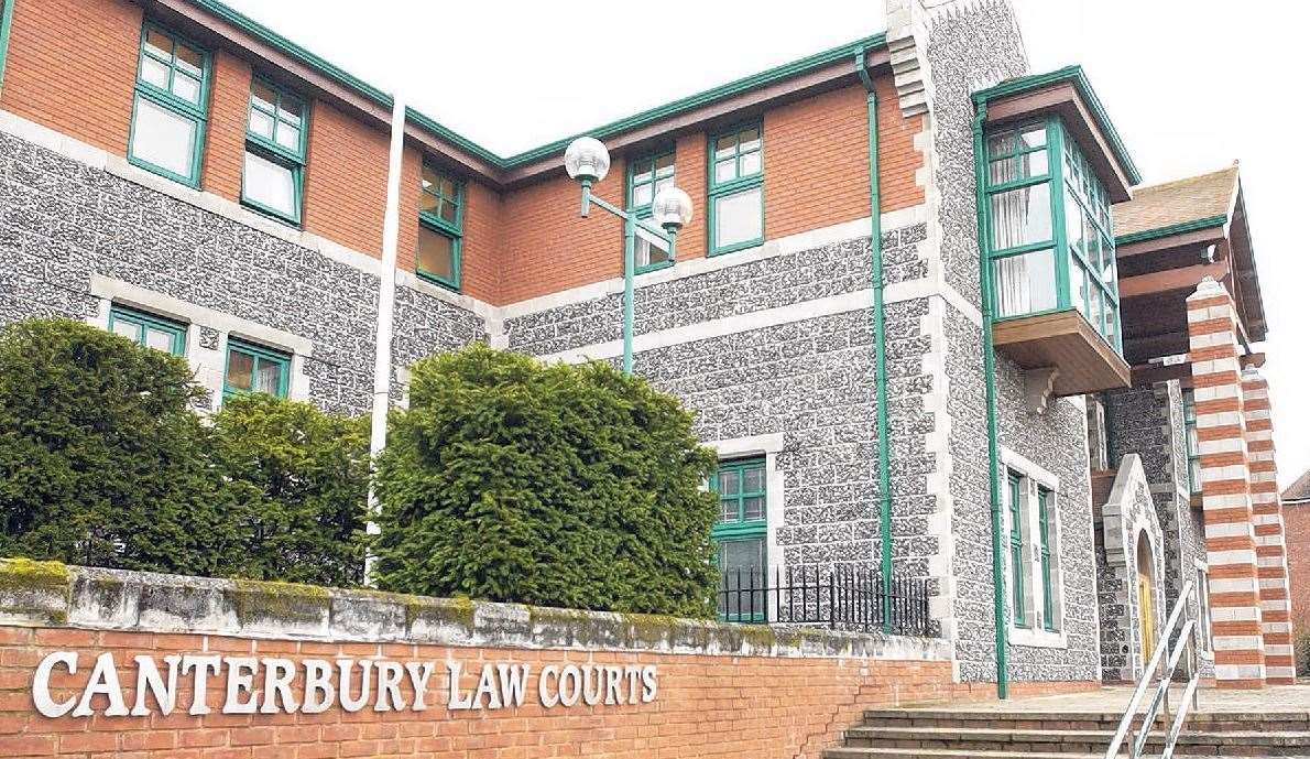 The trial is taking place at Canterbury Crown Court