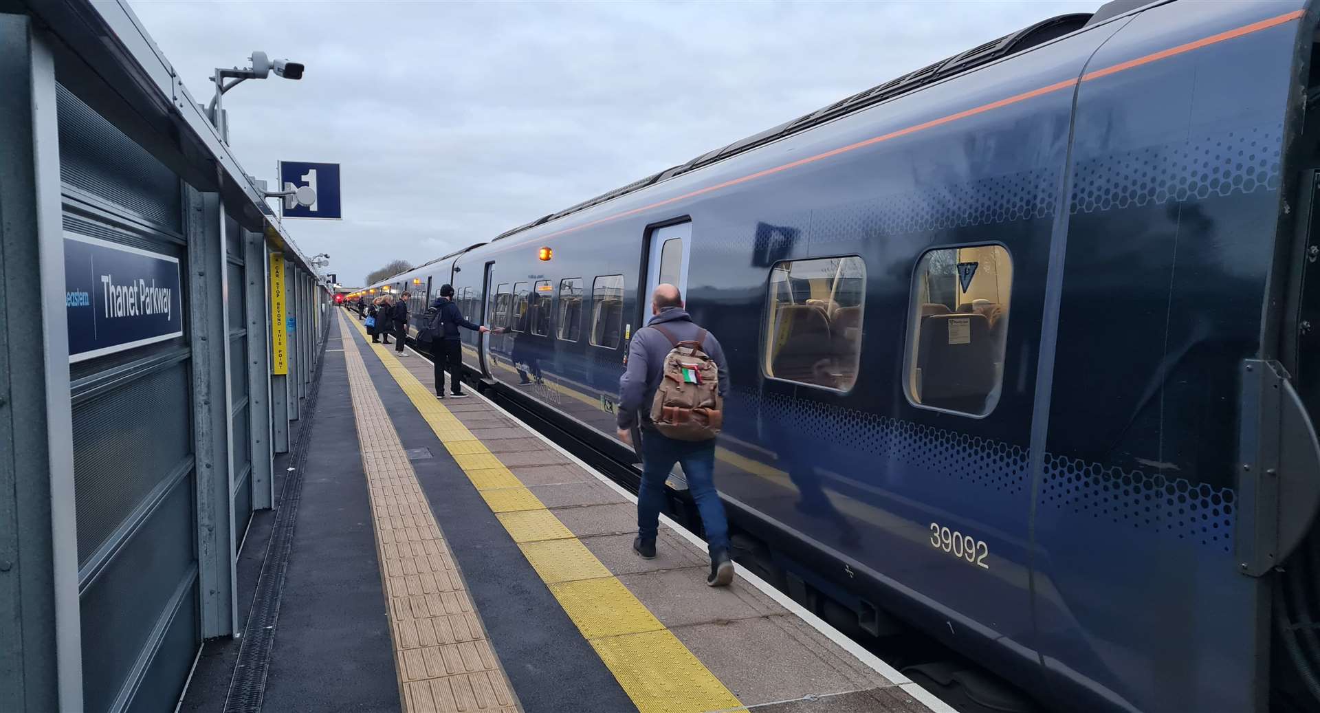 A fallen tree at Thanet Parkway is affecting rail journeys this morning