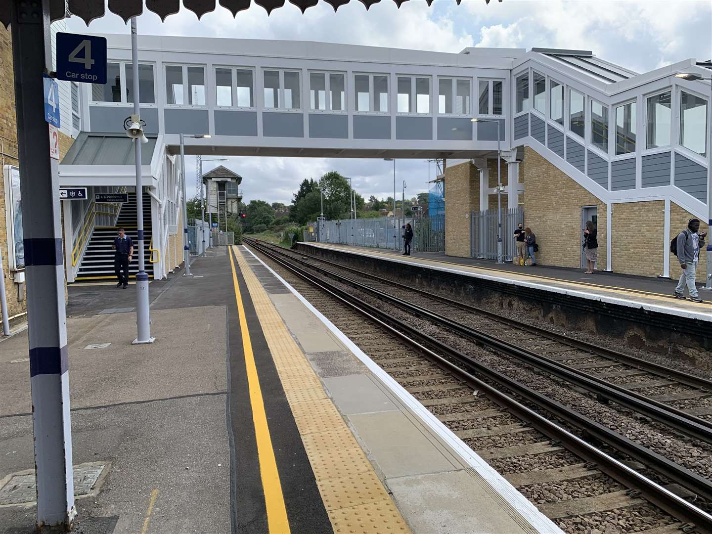 Passenger numbers during peak weekday periods remains well down on pre-pandemic levels. Picture: Southeastern