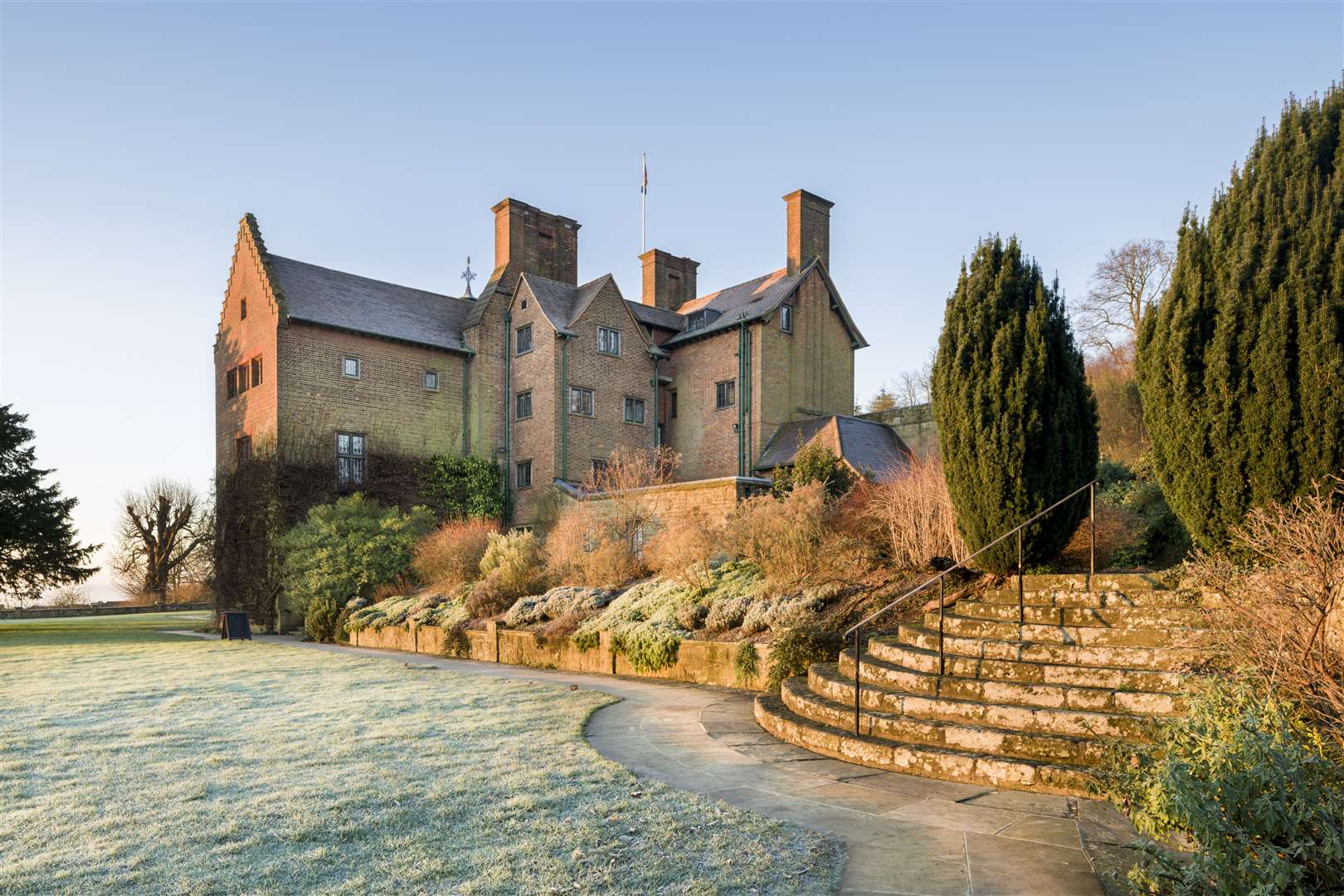 The gardens at Chartwell reflect former owner Winston Churchill's love of the landscape and nature, which he regularly painted